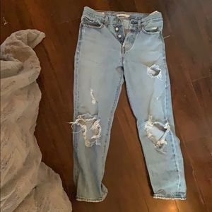 Levis 501 Wedgie Straight Jean